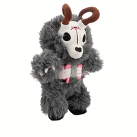 WENDIGO Cryptid Plushie Strange Fellows Wendigo Peluche Jouet à poil long Chambre Crâne Vache Peluche Animal