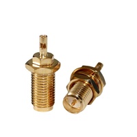 Conector Coaxial SMA RF SMA-KY0.9 Tipo Dividido, Totalmente de Cobre, Chapado en Oro, Varias Especificaciones, Puede Conectar Cable 1.13