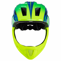 Casque de vélo intégral pour enfants en gros, coque PC, mousse EPS haute densité, mentonnière détachable, sécurité garantie