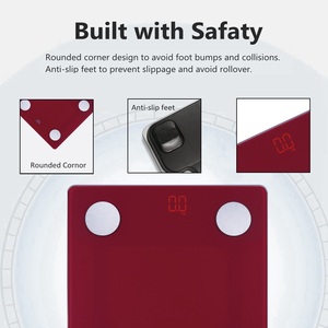 2023 bilance elettroniche di nuovo Design 15 misure bilancia di misurazione del corpo intelligente bilancia per il grasso corporeo - Product Image 5