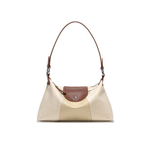 Sac fait main en nylon décontracté et polyvalent Sacs à boulettes simples Main Pour Femmes Sac à bandoulière à bandoulière unique à texture <span class=keywords><strong>haut</strong></span> de gamme - Product Image 6