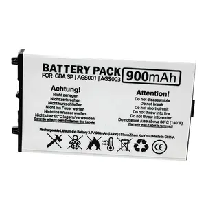 900mAh Battery AGS-003 SAM-SPRBP for Nintendo Advance SP AGS-001 GBA SP