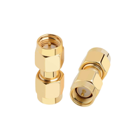 Convertidor de venta directa de fábrica SMA JJ SMA macho a SMA macho adaptador conectores coaxiales (RF) conector adaptador