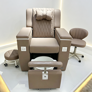 Silla de Masaje Eléctrica Multifuncional HICOMED, Silla de Pedicura, Mueble de Salón de Belleza para Pestañas, Silla de Manicura de Doble Uso - Product Image 6