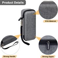 Étui rigide de voyage personnalisé en EVA pour appareils électroniques, organiseur de câbles, pochette de rangement pour gadgets numériques et banques d'alimentation