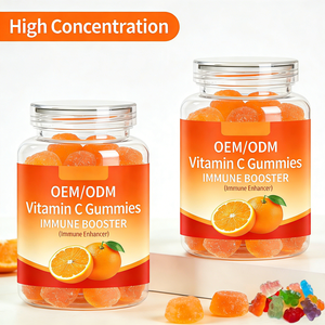 Gomitas de Vitamina C Veganas Naturales con Sabor a Naranja para Adultos y Adolescentes 2026, Blanqueadoras de la Piel, Antienvejecimiento, Antioxidantes - Product Image 2