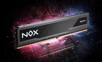 Memoria RAM Apacer NOX de 16GB DDR4 3600MHz con Disipador de Calor Negro para Juegos, Alto Rendimiento para Computadoras de Escritorio