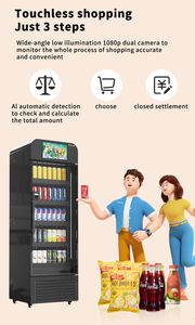 Máquina expendedora Reyeah AI <span class=keywords><strong>Nevera</strong></span> inteligente con función SDK Venta inteligente de bebidas no tripuladas - Product Image 4