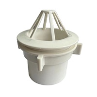 Capuchon de ventilation de drain en PVC personnalisé, couvercle de ventilation de tuyau de drainage en maille, raccords de tuyau de drainage en PVC