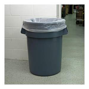 Sacs poubelles industriels haute densité sans noyau Boardwalk 60 Gal 16 microns, rouleaux de 38 x 60, naturels, 25 sacs/rouleau, sacs poubelles ménagers - Product Image 2