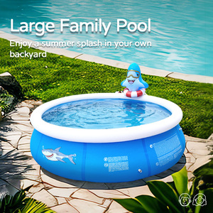 Piscine gonflable Pursuefree 12304 12305 12306, piscine familiale épaissie pour usage domestique en extérieur - Product Image 3