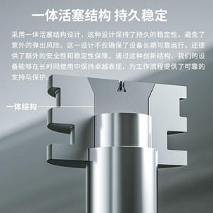 Cilindro Neumático Pequeño de Doble Eje y Doble Varilla de Empuje Personalizado No Estándar Modelo TDA/TN10/16/20-10-500S - Product Image 5