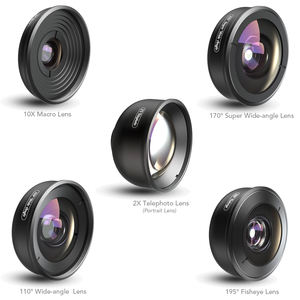 Lentes 5 en 1 <span class=keywords><strong>para</strong></span> <span class=keywords><strong>Celular</strong></span>: <span class=keywords><strong>Ojo</strong></span> <span class=keywords><strong>de</strong></span> <span class=keywords><strong>Pez</strong></span>, Teleobjetivo, Gran Angular, Macro, Lente <span class=keywords><strong>para</strong></span> Teléfono Móvil - Product Image 6