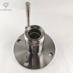 Válvula de bola macho de tipo pesado con brida de acero inoxidable DN50 a precio de fabricante con mango <span class=keywords><strong>manual</strong></span> - Product Image 2