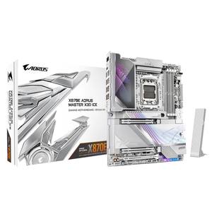 Nouvelle carte mère de jeu <span class=keywords><strong>GIGABYTE</strong></span> X870E AORUS MASTER X3D ICE AM5 9000 CPU DDR5 256G USB4 quatre canaux PCIe 5.0 WIFI 7 X870 ATX - Product Image 1