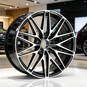 Jantes forgées légères <span class=keywords><strong>20</strong></span> 21 pouces 9.5J ET50 5x130 CB71.56 Noir Brillant pour Cayenne Panamera SUV Offroad Tuning, garantie 5 ans - Product Image 2