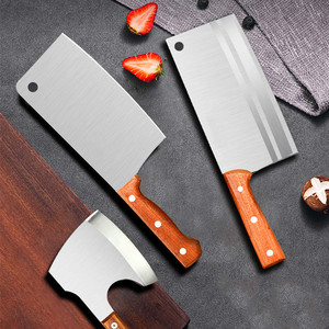 Household kitchen <b>knife</b>, stainless steel women's cleaver, kitchen <b>bone</b> cleaver, Yangjiang <b>knives</b>, sharp meat slicer, <b>bone</b> - Product Image 1