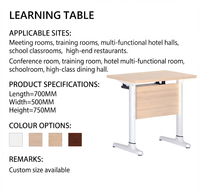 Bureaux et chaises individuels pour étudiants, bureaux et chaises pour salles de discussion universitaires, bureaux et chaises pour salles de conférence