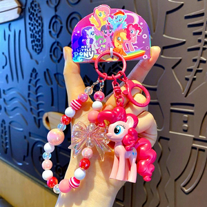 Porte-clés mignon - Porte-clés <span class=keywords><strong>My</strong></span> <span class=keywords><strong>Little</strong></span> <span class=keywords><strong>Pony</strong></span>, accessoires kawaii, porte-clés, breloques pour sac à dos, porte-clés pour clés de voiture, pour enfants et filles - Product Image 1