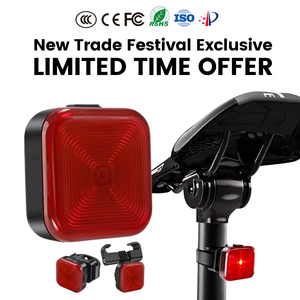 Feu arrière <span class=keywords><strong>de</strong></span> vélo étanche IPX64 à haute luminosité |   Support <span class=keywords><strong>de</strong></span> <span class=keywords><strong>selle</strong></span> à démontage rapide 20Lm 5 modes 500M Visibilité 250mAh - Product Image 2