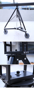 Jianmei từ xa đầu tam giác đều mặt cắt ngang 10 Meter Andy Jimmy máy ảnh JIB cho phát thanh truyền hình chuyên nghiệp - Product Image 6