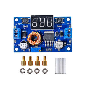 XL4015 5A daya tinggi 75W DC-DC modul Step-down yang dapat disesuaikan modul catu daya Voltmeter LED - Product Image 2