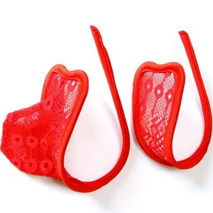 String sexy en maille bleue sans couture pour femmes, lingerie adulte - Product Image 3