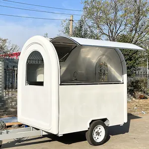 Remolque de fabricación de aperitivos número Vin Europa Estándar Café Hot Dog Cafe Carrito Movilidad Scooter Food Truck