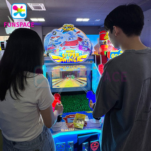 Funspace per bambini attrezzatura da gioco per bambini da 32 pollici a gettoni macchina da gioco ad acqua con ritaglio - Product Image 5