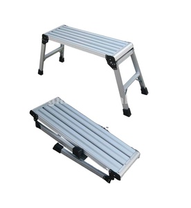 Plateforme de travail pliable en aluminium de haute qualité pour le <span class=keywords><strong>lavage</strong></span> de voitures 2020, échelle de plateforme de travail, tabouret d'échelle - Product Image 2