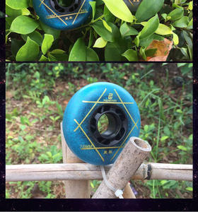 Roue de frein à neuf roues quatrième génération dérive résistante à l'usure arrêt de frein fantaisie roue de <span class=keywords><strong>patin</strong></span> à <span class=keywords><strong>glace</strong></span> spéciale - Product Image 3