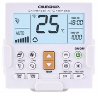 Control Remoto Universal para Aire Acondicionado K-650E de Fábrica, Pantalla LCD, 1000 en 1, Control de Temperatura y Calor para Uso Doméstico