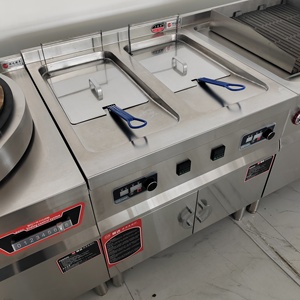 Freidora Eléctrica Industrial de 44L con 2 Cestas y Control por Computadora, con Filtro de Aceite, para <span class=keywords><strong>Pollo</strong></span> <span class=keywords><strong>McDonald</strong></span>'s - Product Image 3