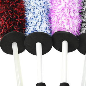 Cepillo de microfibra para lavado de autos, para limpieza de ruedas y eliminación de manchas, multifuncional para vehículos - Product Image 2