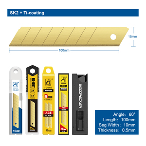 Beste verkauf FD-09T snap off tasche utility cutter messer klingen - Product Image 5