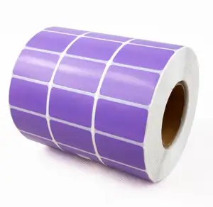Color mailing labels printing permanent adhesive direct thermal labels for shipping