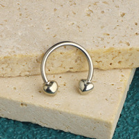 1 Buah 16G Enamel Kupu-kupu Hoop Tapal Kuda Hidung Cincin Kancing Tulang Rawan Melingkar Tragus Tindik Telinga Baja Tahan Karat Cincin Septum