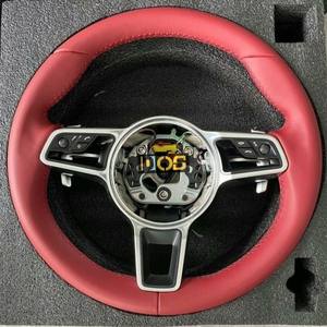 Volante Deportivo de Cuero y Alcántara para <span class=keywords><strong>Porsche</strong></span> Panamera 970 971 <span class=keywords><strong>Boxster</strong></span> Cayman <span class=keywords><strong>986</strong></span> 987 981 356, Mejora del Interior - Product Image 5