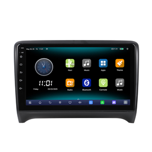 Autoradio Android 13 HY-6697 9 "pour Audi <span class=keywords><strong>TT</strong></span> 2008-2014, Wireless CarPlay Android <span class=keywords><strong>Auto</strong></span>, GPS Navigation, Bluetooth, DSP, OEM Fit - Product Image 3
