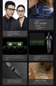 <span class=keywords><strong>Lunettes</strong></span> intelligentes de traduction 2026 INMO GO3 GO 3 AR VR AI avec caméra de <span class=keywords><strong>réalité</strong></span> <span class=keywords><strong>augmentée</strong></span> et écran intelligent pour la traduction de texte et d'audio - Product Image 6