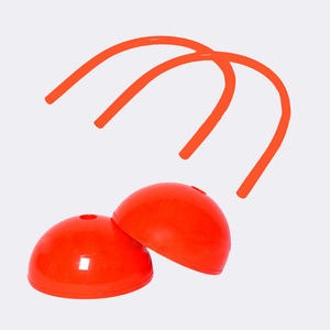 Equipo <span class=keywords><strong>de</strong></span> entrenamiento <span class=keywords><strong>de</strong></span> fútbol, nuevo diseño, varios equipos <span class=keywords><strong>de</strong></span> fútbol naranja para interiores, con obstáculos, arcos <span class=keywords><strong>de</strong></span> entrenamiento <span class=keywords><strong>de</strong></span> velocidad - Product Image 2