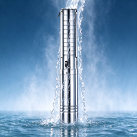 Pompe à eau submersible pour puits profond 6SP30/3 4HP 3KW Câble 20M 220V Acier inoxydable Multi-étages pour puits profond