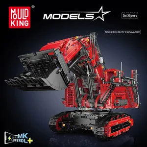 Bộ xếp hình Mould King 17070 17071 Xe xúc hạng nặng kỹ thuật 42100 Mô hình thành phố lắp ráp xe tải đồ chơi trẻ em quà Giáng sinh - Product Image 3