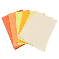 Cartulina de Colores Sólidos Versátil para Manualidades Familiares, Decoración de Diarios, Corte Simple, Suministros Diarios