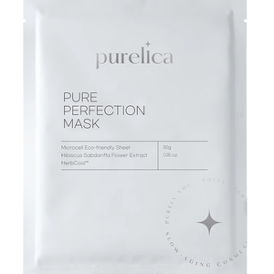 Masque de Perfection Pure Thé Vert Feuille Coréenne Masque Visage Apaisant Refroidissement Hydratant pour Peau Sensible Naturel Écologique Apaisant - Product Image 1