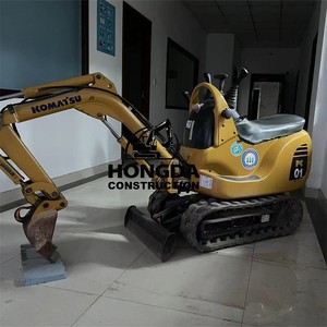 Mini-excavatrice Komatsu PC01 d'occasion de haute qualité, 0,1 tonne, la plus petite excavatrice sur chenilles avec moteur et pompe, origine Japon, à vendre - Product Image 5
