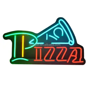 supplier neon sign custom LED sign logo 12V napoles pizza coffee neon light sign