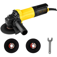 ZY vente à chaud couple élevé 100mm/115mm/125mm/180mm/230mm 4 pouces 4-1/2 pouces 5 pouces batterie au Lithium meuleuses d'angle électriques sans fil