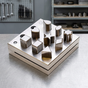 Juego de 9 Cortadores de Disco de Diferentes Formas, Herramienta de Precisión para Joyería, para Cortar Láminas de Oro, Plata, Latón, Cobre y Otros Metales |   GS589AM - Product Image 2