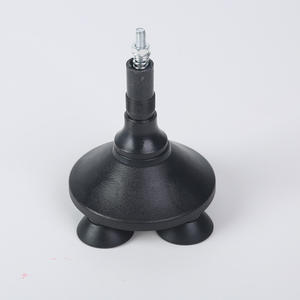 Bastón de Aluminio con Punta de Goma Ligera, 3 Secciones, Color Negro Café, Bastón de Senderismo para Personas Mayores, Multifuncional, Antideslizante - Product Image 4